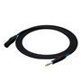 Câble XLR à jack Sound station quality (SSQ) SS-1460 1 m