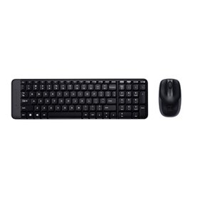 Logitech Wireless Combo MK220 clavier Souris incluse USB Français Noir Logitech Wireless Combo MK220 clavier Souris incluse USB Français Noir