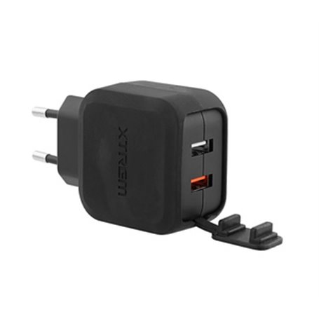 T'nB XCH2USB chargeur d'appareils mobiles Universel Noir Secteur Charge rapide