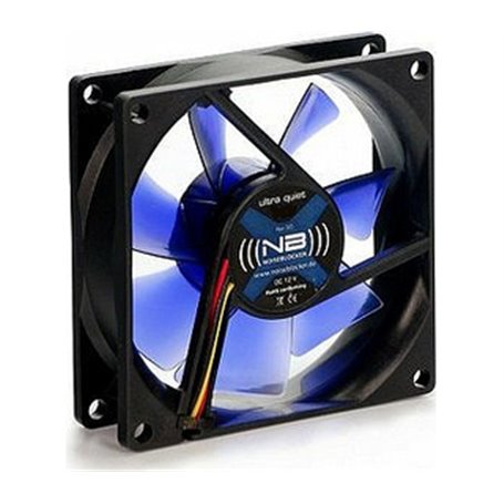 Noiseblocker BlackSilentFan X2 Boitier PC Ventilateur 8 cm Noir
