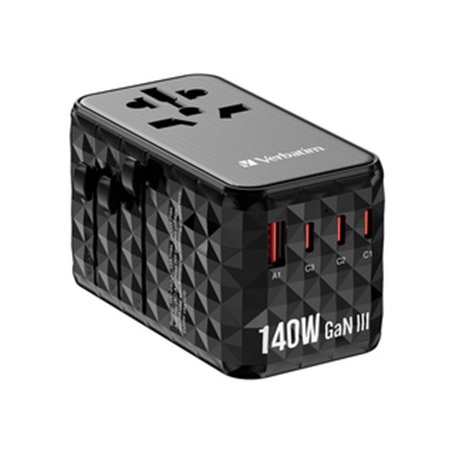 Verbatim 32125 chargeur d'appareils mobiles Universel Noir Secteur Charge rapide Intérieure