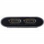 StarTech.com Adaptateur Thunderbolt 3 vers Dual DisplayPort DP 1.4 - Adaptateur Thunderbolt 3 vers Double 4K 60Hz DP ou 