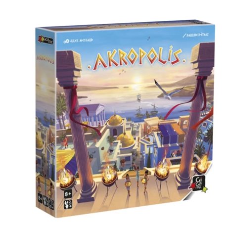Jeux de  societe akropolis