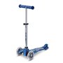 Trottinette Micro Mobility à trois roues Bleu Glitter LED MMD219