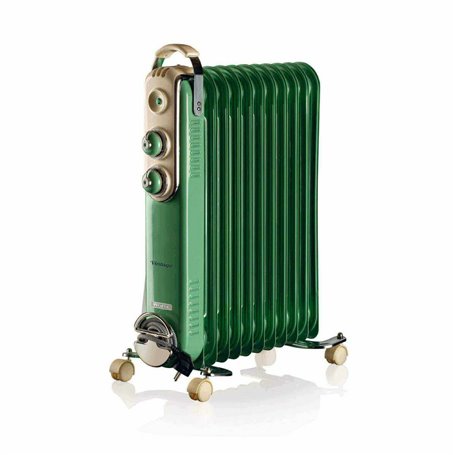Ariete 00B083914AR0 appareil de chauffage Intérieure Vert 2500 W Chauffage électrique à bain dhuile