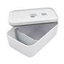 Boîte à lunch Zwilling 36805-300-0 Blanc Gris Plastique Rectangulaire 1,6 L 14,6 x 6,5 x 21,7 cm (1 Unité)