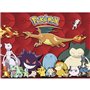 Puzzle 100 pieces XXL Pokémon préférés - Ravensburger - Paysage et nature - Rouge - 6 ans