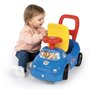 Smoby - Porteur auto enfant 2 en 1 - Pat' Patrouille - Coffre sous la selle + klaxon - Des 10 mois - Fabrication françai
