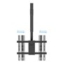 Support plafond pour TV TooQ LPCE1175TSLI-B 32" 75" 60 Kg