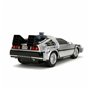 Voiture Télécommandée Back to the Future Delorean Argenté 1:16