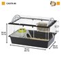 Cage Ferplast 80 Métal Plastique 70 x 70 x 48 cm