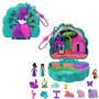Polly Pocket-Le Jardin du Paon-Coffret 2 mini-figurines et animaux HWN97
