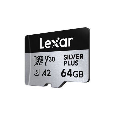 Carte Micro SD Lexar Lexar Professional SILVER PLUS 64 GB