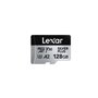 Carte Micro SD Lexar LEXAR HIGH-PERFORMANCE SILVER PLUS 128 GB