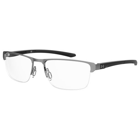 Monture de Lunettes Homme Under Armour UA-5037-G-KJ1F518 Gris Ø 55 mm