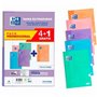 Lot de cahiers Oxford Write&Erase 5 Pièces Multicouleur Din A4 80 Volets