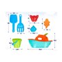 Set de jouets de plage Colorbaby Bateau