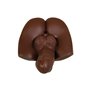 Gode réaliste Gender X TPE Ø 4 cm