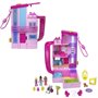 Polly Pocket-Maison de Reve Barbie-Coffret avec 3 mini-figurines HWP11