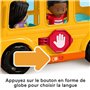 Fisher-Price Little People-Le Bus Scolaire-Véhicule musical a pousser HYT03