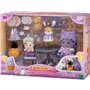 Coffret Halloween - SYLVANIAN FAMILIES - 3 Figurines Déguisées - Mobilier et Goûter d'Halloween