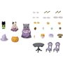 Coffret Halloween - SYLVANIAN FAMILIES - 3 Figurines Déguisées - Mobilier et Goûter d'Halloween