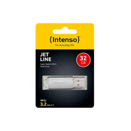 Intenso MEMORY DRIVE FLASH USB3.2 32GB/3541480 lecteur USB flash 32 Go USB Type-A 3.2 Gen 1 (3.1 Gen 1) Argent