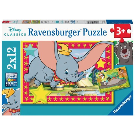 Ravensburger Puzzles 2x12 p - L'appel de l'aventure
