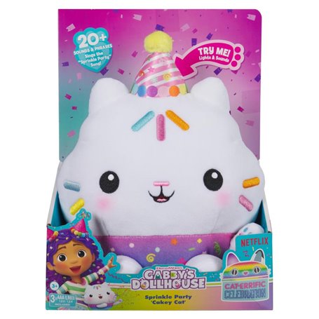 Peluche a fonction p'tichou gabby et la maison magique