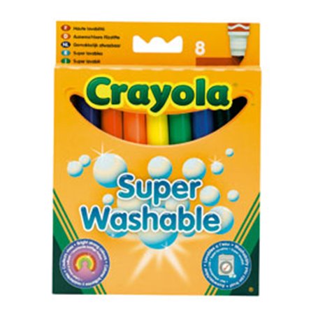 8 Feutres a colorier Ultra Lavable