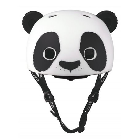 Casque velo et trottinette panda 3D taille S