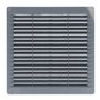 Grille de ventilation EDM 87701 Gris 10 x 10 cm