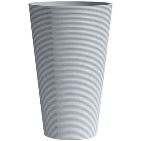 Pot de fleurs haut - GARDEN ID - Green Care Sense Haut Pierre bleue - 55 cm - Garantie 10 ans - 100% recyclé - Résistance UV et