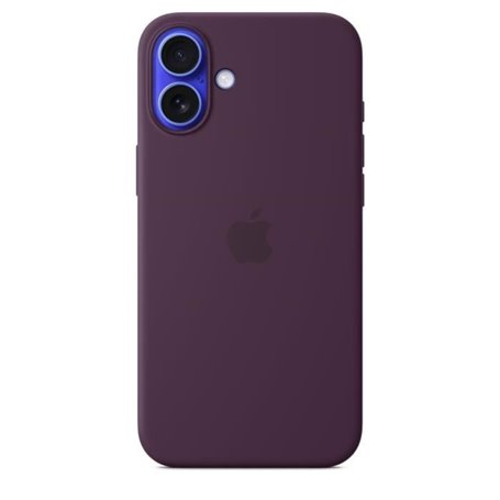 APPLE iPhone 16 Plus - Coque en silicone avec MagSafe - Plum