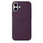 APPLE iPhone 16 Plus - Coque en silicone avec MagSafe - Plum