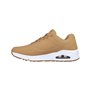 Chaussures de Sport pour Homme Skechers UNO STAND 52458 TAN Marron