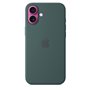 APPLE iPhone 16 Plus - Coque en silicone avec MagSafe - Lake Green