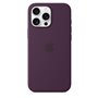 APPLE iPhone 16 Pro Max - Coque en silicone avec MagSafe - Plum