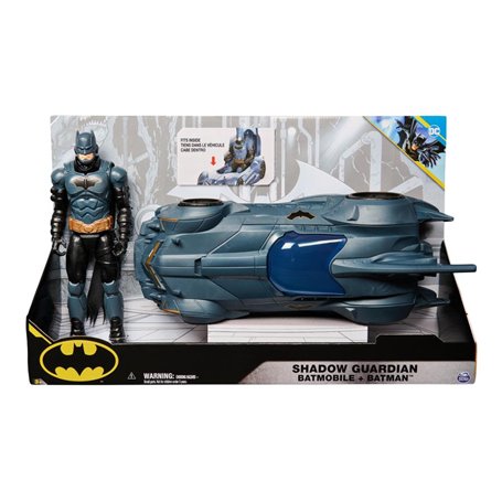 Pack batmobile + figurine batman 30 cm batman