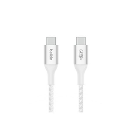 Belkin CAB015bt2MWH câble USB 2 m USB 2.0 USB C Blanc