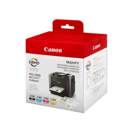 Canon Multipack de cartouches d'encre PGI-2500 BK/C/M/Y
