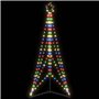 vidaXL Guirlande de sapin de Noël 363 LED colorées 182 cm