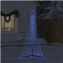 vidaXL Guirlande de sapin de Noël 339 LED bleu 187 cm