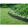 Bordure de jardin en caoutchouc recyclé - GARDEN ID Eco Border - 5 m H13 cm - Indestructible - Flexible, pose droite ou
