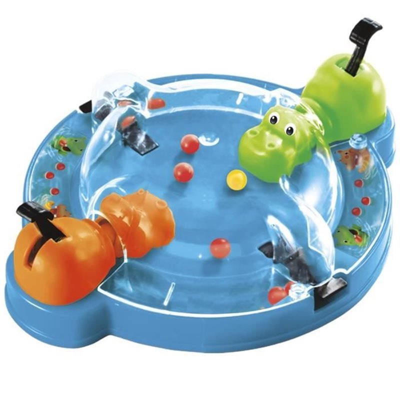 Image secondaire de Hippos gloutons Voyage, jeu de société de voyage pour 2 joueurs, des 4 ans, Hasbro Gaming
