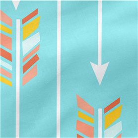 Taie d'oreiller HappyFriday MOSHI MOSHI Multicouleur