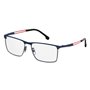 Monture de Lunettes Homme Carrera CARRERA-8831-PJPF518 Bleu Ø 55 mm