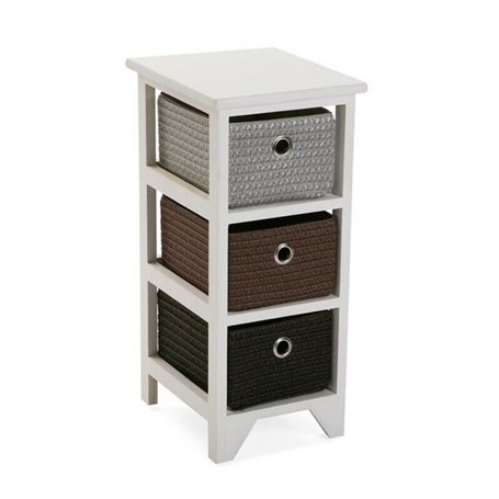 Caisson à Tiroirs Versa Bois (30 x 56 x 25 cm)
