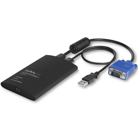 StarTech.com Adaptateur Crash Cart USB - Adaptateur Crash Cart KVM USB pour Ordinateur Portable - Crash Cart de Salle de Serveur