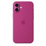 APPLE iPhone 16 Plus - Coque en silicone avec MagSafe - Fuchsia